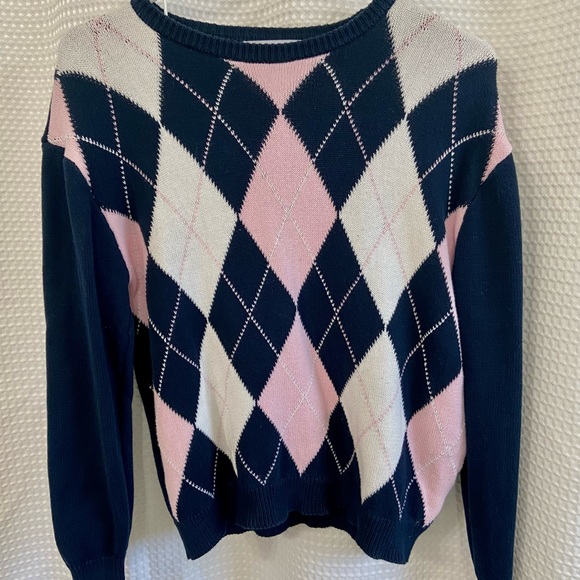 Adika Argyle Knit Sweater - Picture 2 of 3